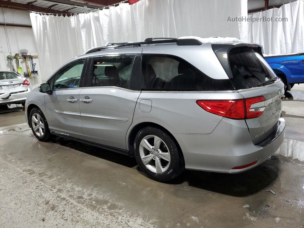 2019 Honda Odyssey Exl Silver vin: 5FNRL6H70KB063123