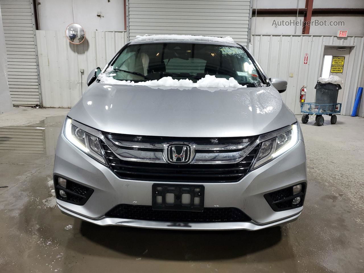 2019 Honda Odyssey Exl Silver vin: 5FNRL6H70KB063123