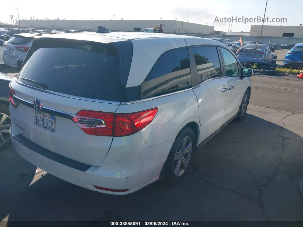 2019 Honda Odyssey Ex-l Белый vin: 5FNRL6H70KB071447