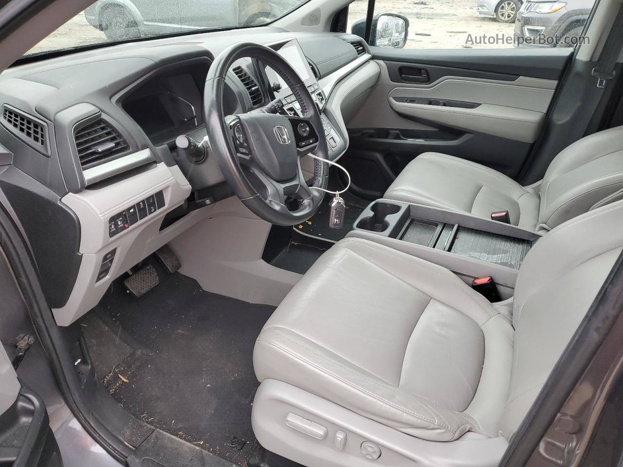 2019 Honda Odyssey Exl Серый vin: 5FNRL6H70KB089317