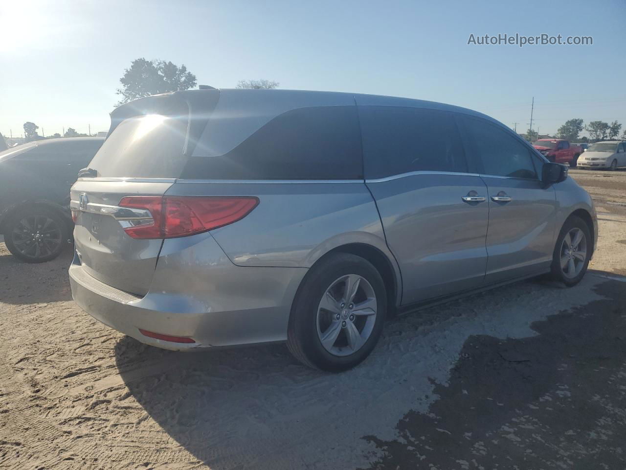 2019 Honda Odyssey Exl Silver vin: 5FNRL6H70KB134935