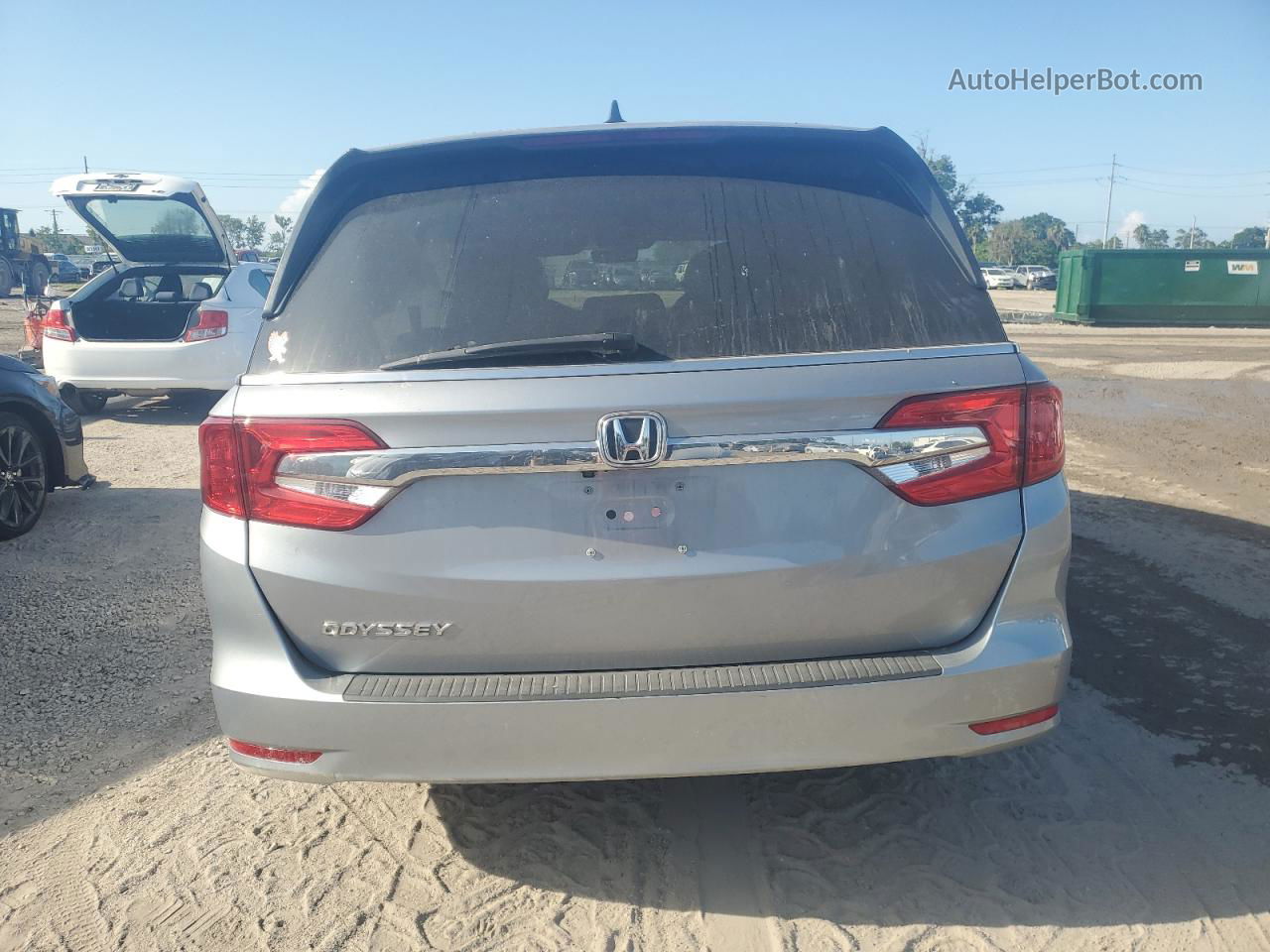 2019 Honda Odyssey Exl Silver vin: 5FNRL6H70KB134935