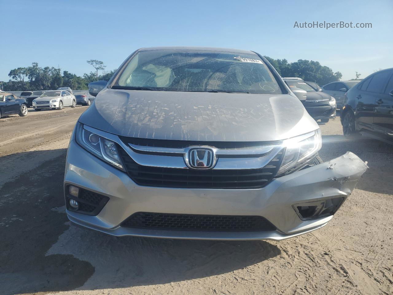 2019 Honda Odyssey Exl Silver vin: 5FNRL6H70KB134935