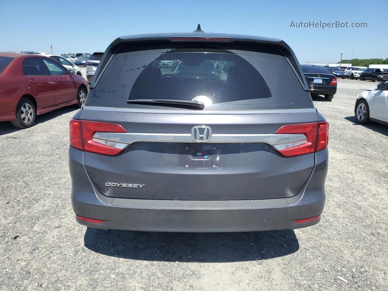 2020 Honda Odyssey Exl Gray vin: 5FNRL6H70LB008432