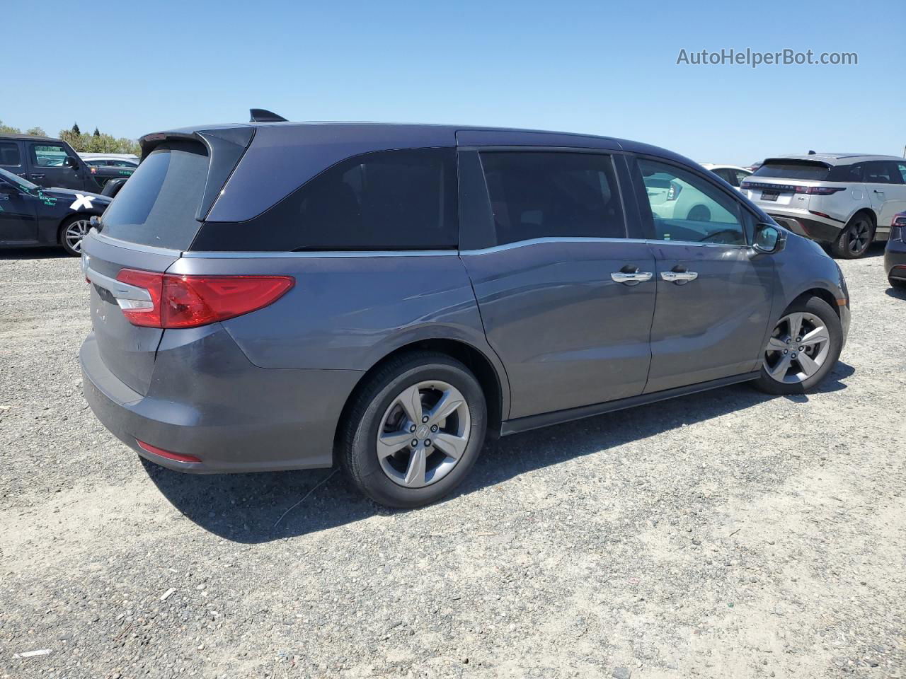 2020 Honda Odyssey Exl Gray vin: 5FNRL6H70LB008432