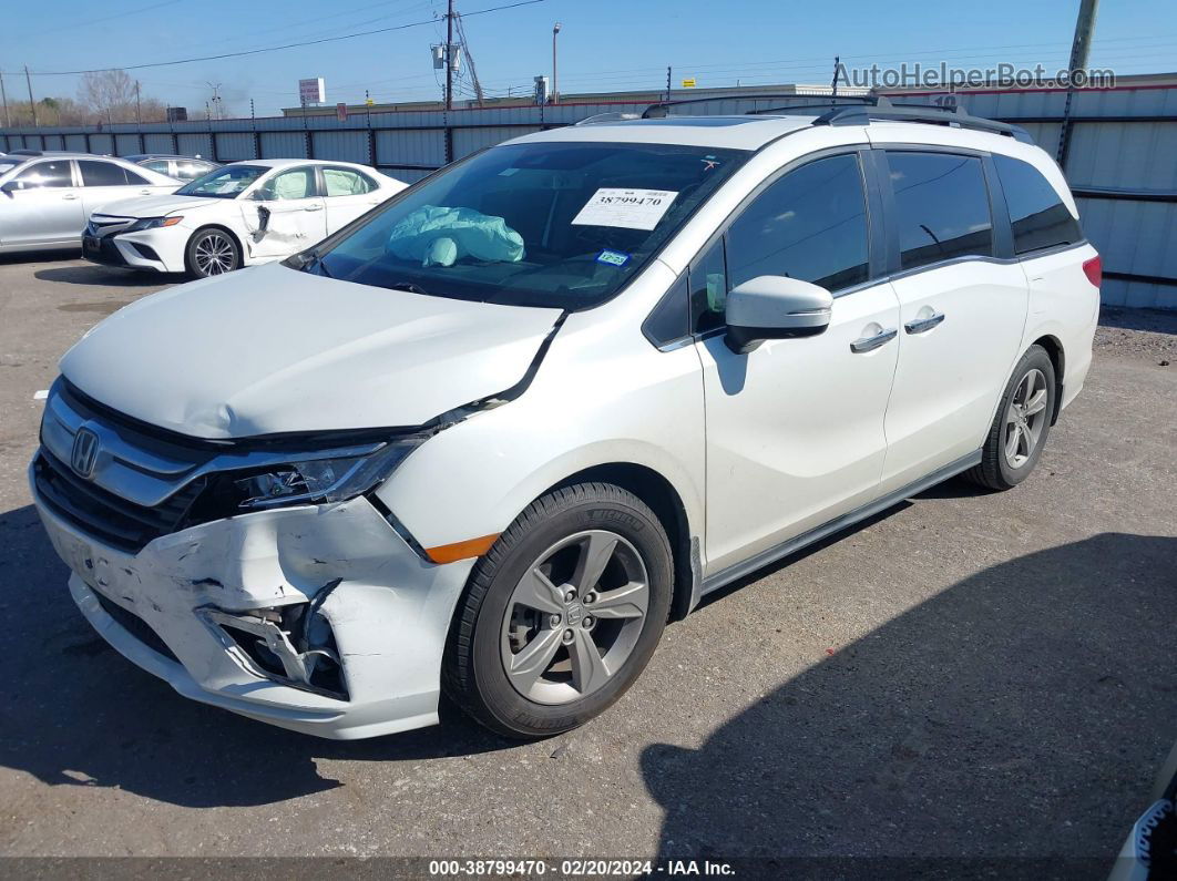 2020 Honda Odyssey Ex-l/ex-l W/navi   Res White vin: 5FNRL6H70LB011525