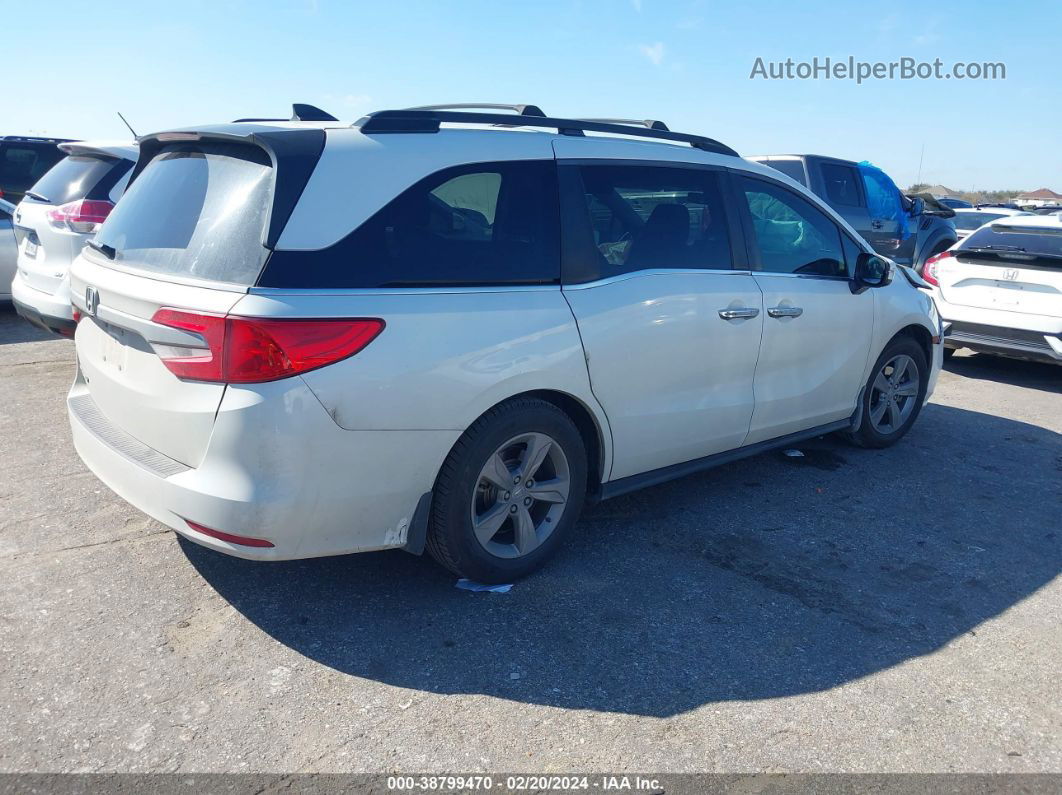 2020 Honda Odyssey Ex-l/ex-l W/navi   Res White vin: 5FNRL6H70LB011525