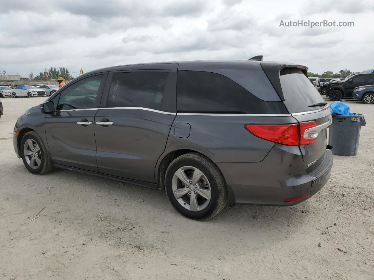 2020 Honda Odyssey Exl Gray vin: 5FNRL6H70LB017700