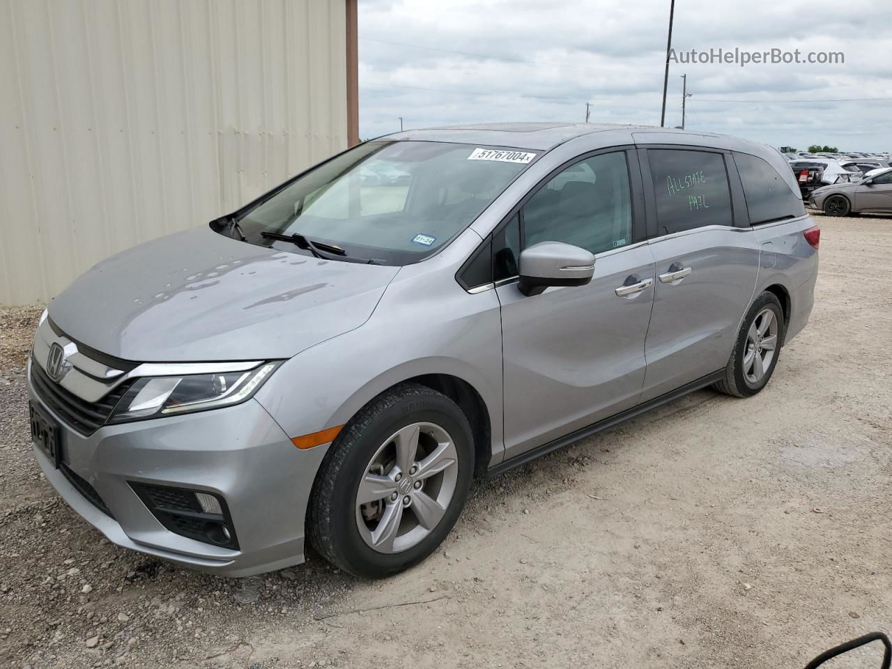 2020 Honda Odyssey Exl Gray vin: 5FNRL6H70LB061454