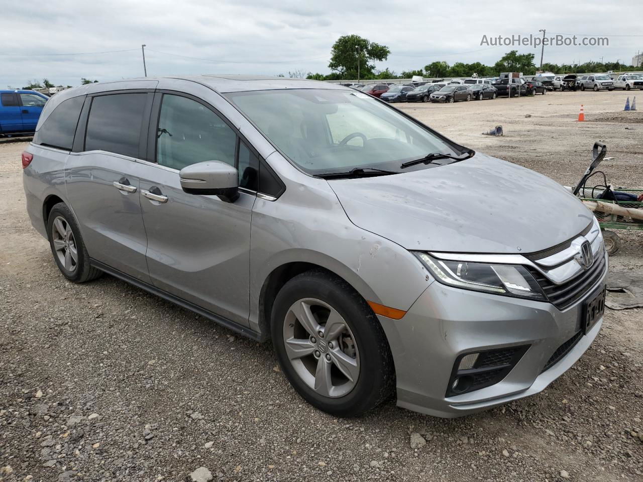 2020 Honda Odyssey Exl Gray vin: 5FNRL6H70LB061454