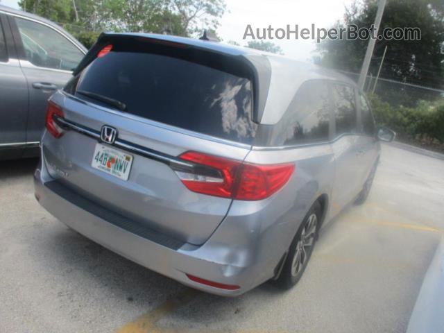 2021 Honda Odyssey Ex-l Silver vin: 5FNRL6H70MB035258