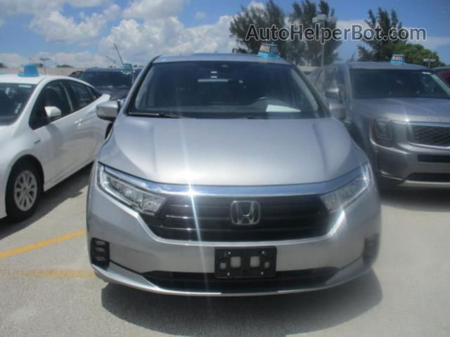 2021 Honda Odyssey Ex-l Silver vin: 5FNRL6H70MB035258