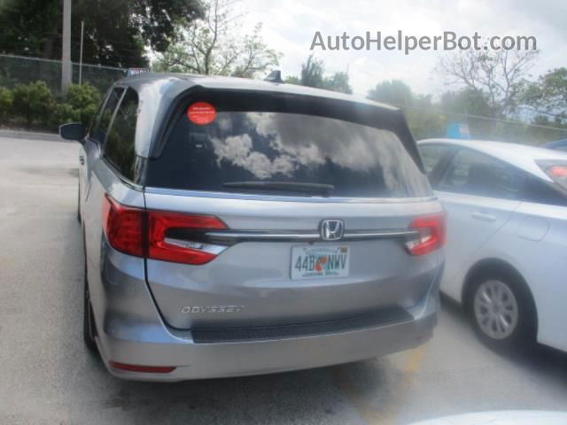 2021 Honda Odyssey Ex-l Silver vin: 5FNRL6H70MB035258