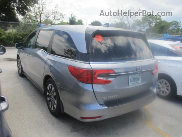 2021 Honda Odyssey Ex-l Silver vin: 5FNRL6H70MB035258