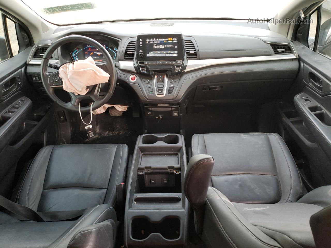 2021 Honda Odyssey Exl Белый vin: 5FNRL6H70MB036085