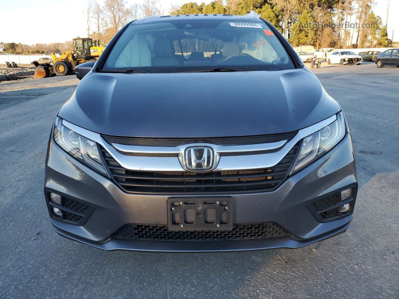 2019 Honda Odyssey Exl Charcoal vin: 5FNRL6H71KB027697