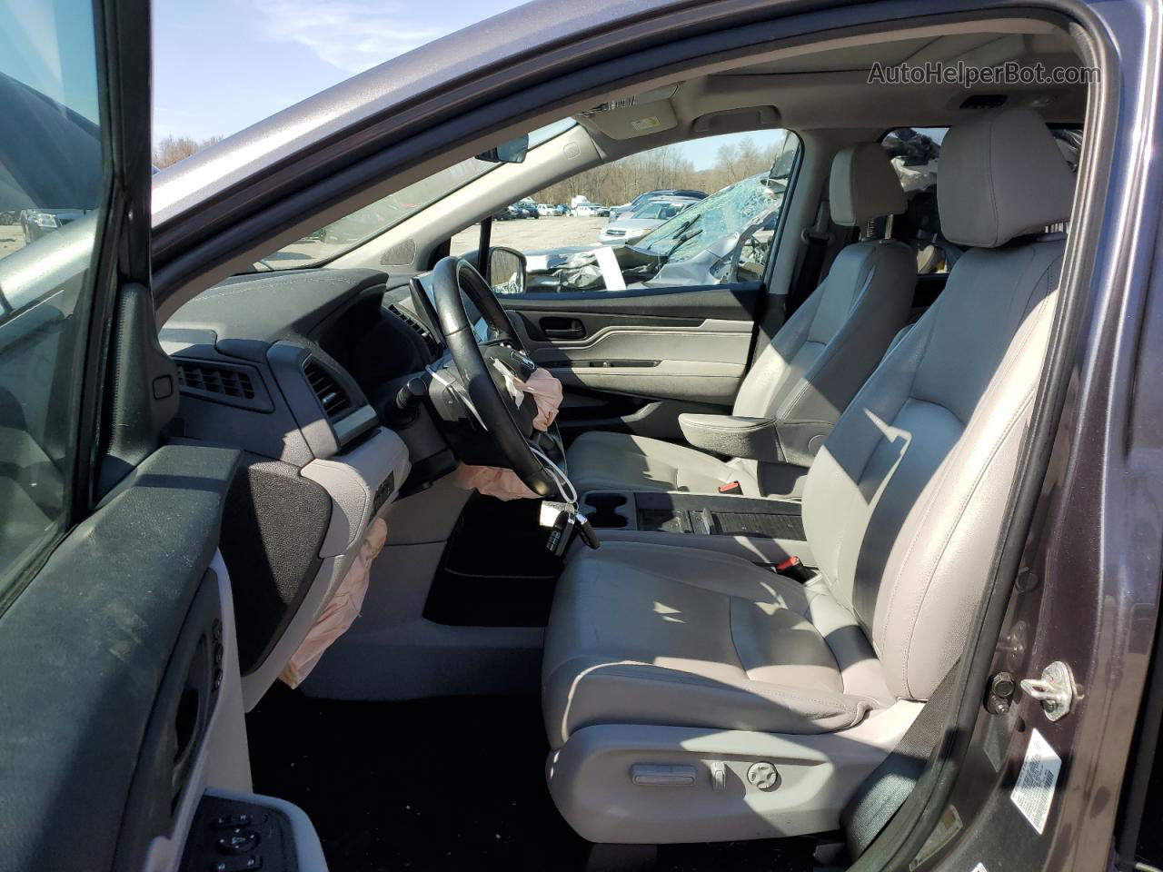 2019 Honda Odyssey Exl Charcoal vin: 5FNRL6H71KB110112