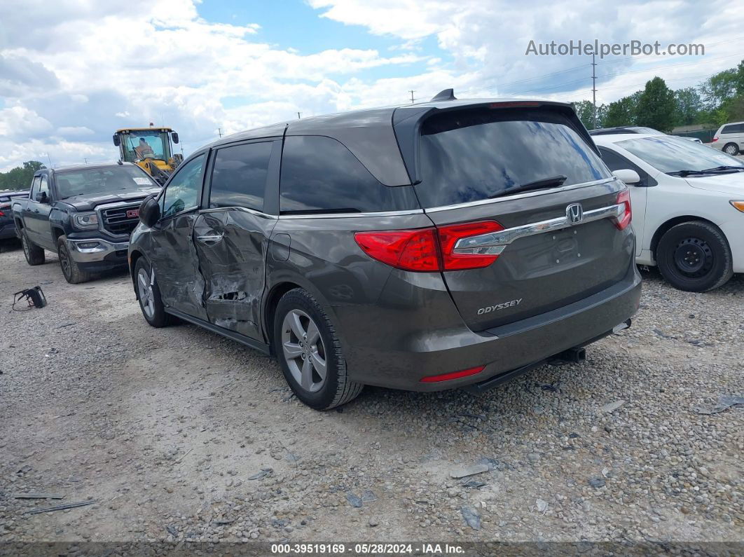 2019 Honda Odyssey Ex-l Brown vin: 5FNRL6H71KB123474