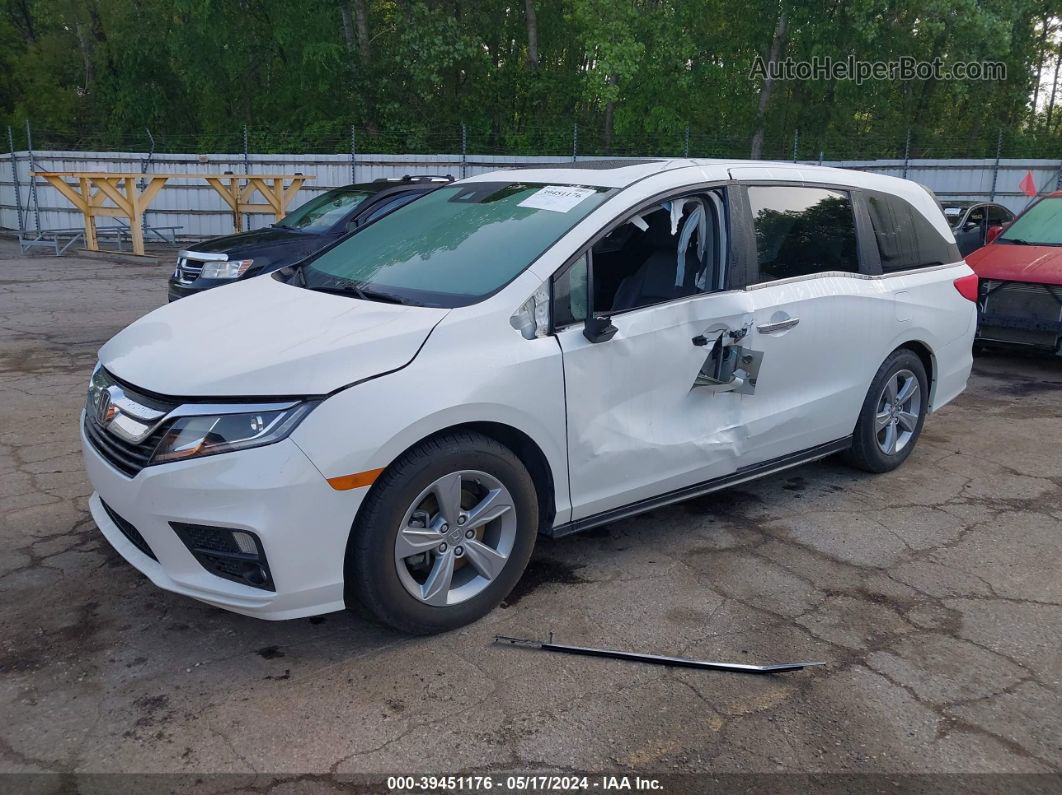 2020 Honda Odyssey Ex-l/ex-l W/navi   Res White vin: 5FNRL6H71LB018547