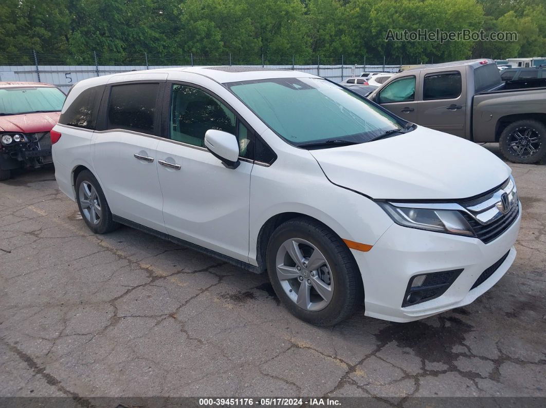 2020 Honda Odyssey Ex-l/ex-l W/navi   Res White vin: 5FNRL6H71LB018547