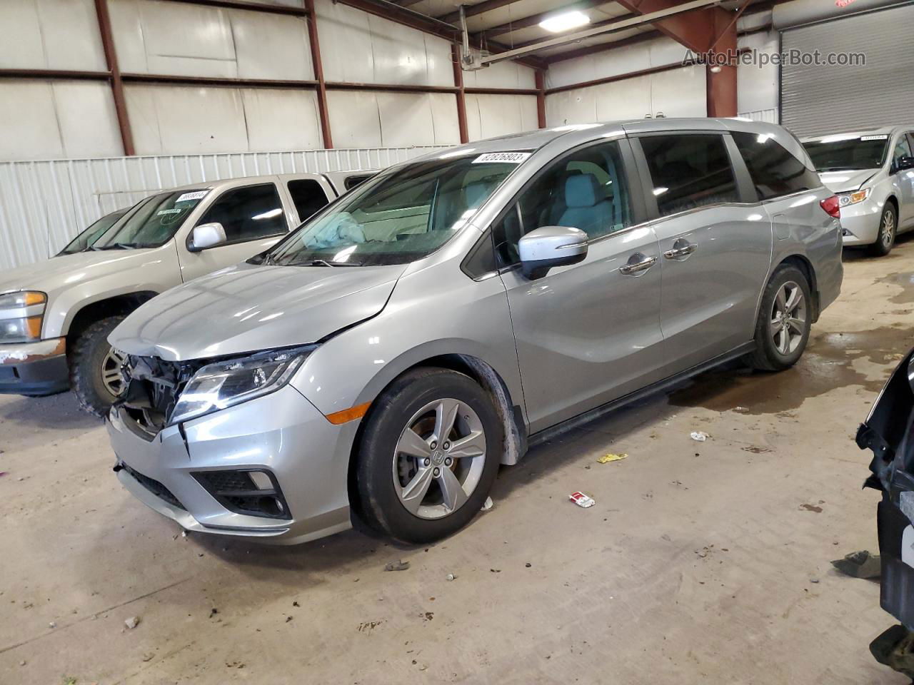 2020 Honda Odyssey Exl Gray vin: 5FNRL6H71LB055002