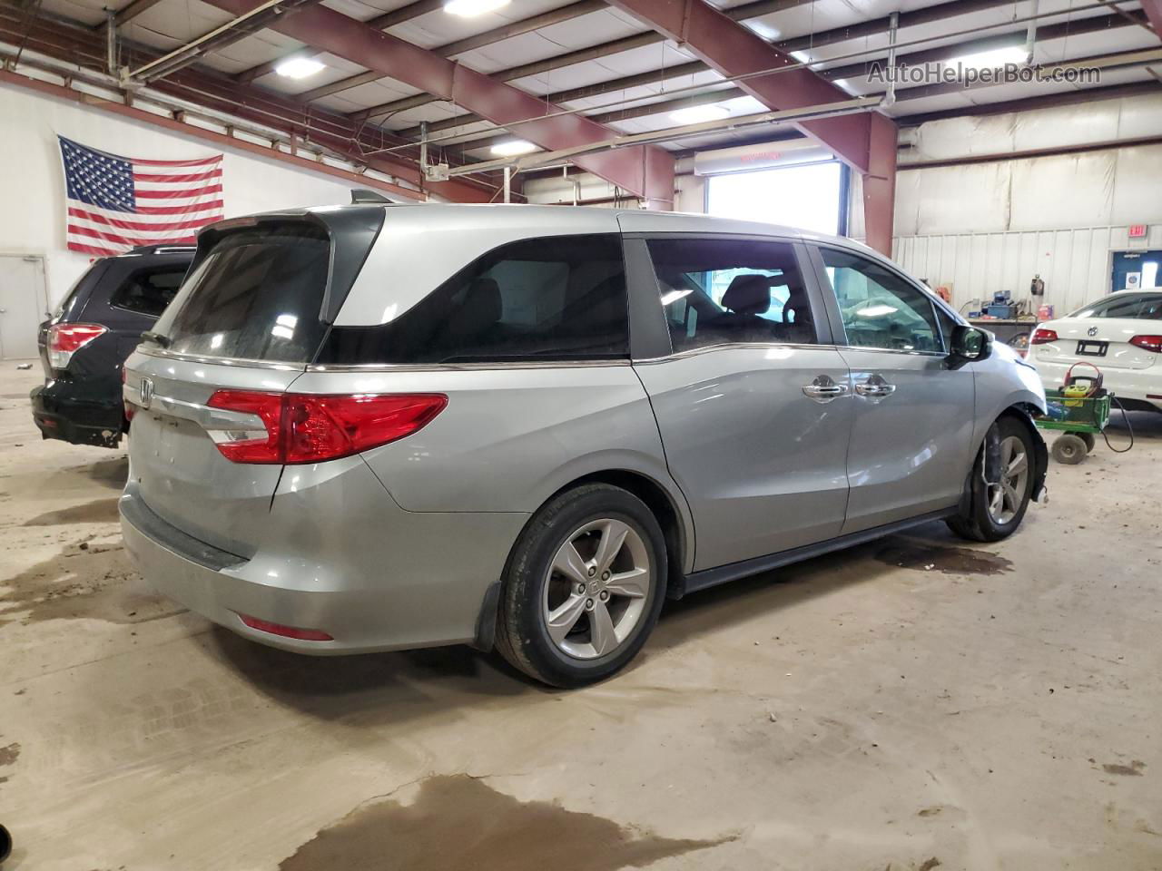 2020 Honda Odyssey Exl Gray vin: 5FNRL6H71LB055002