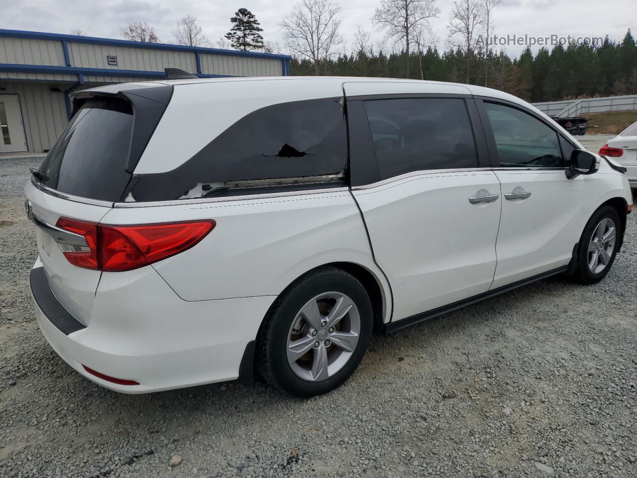 2020 Honda Odyssey Exl Белый vin: 5FNRL6H71LB056828