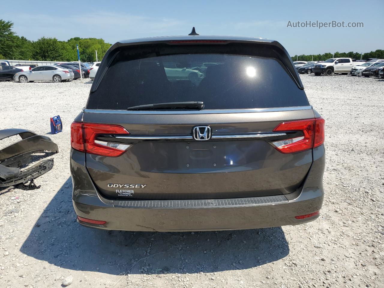 2021 Honda Odyssey Exl Charcoal vin: 5FNRL6H71MB012751