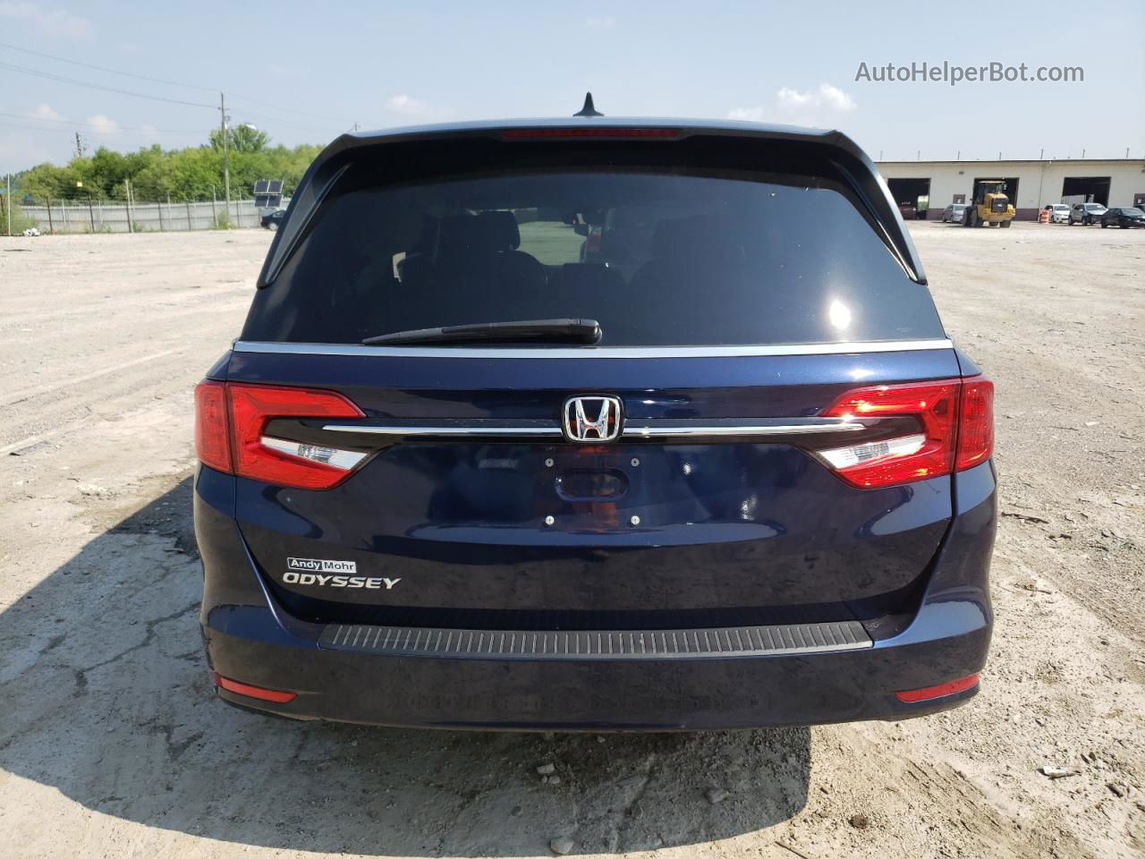 2021 Honda Odyssey Exl Blue vin: 5FNRL6H71MB014421