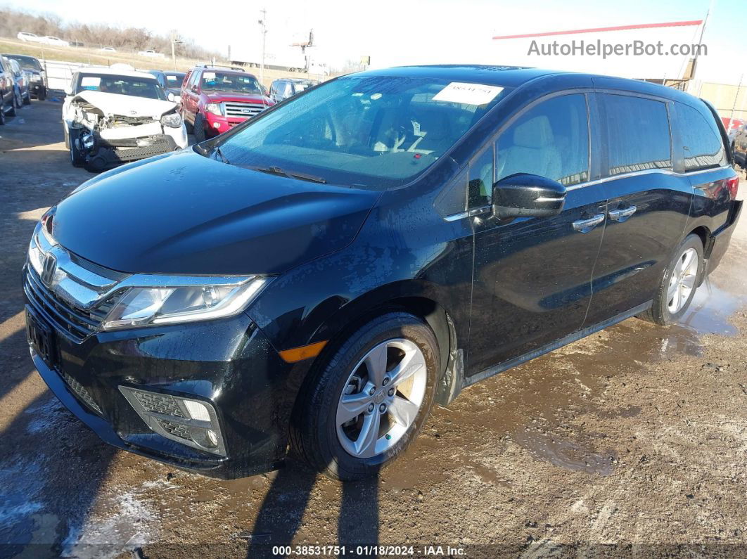 2019 Honda Odyssey Ex-l Black vin: 5FNRL6H72KB030480