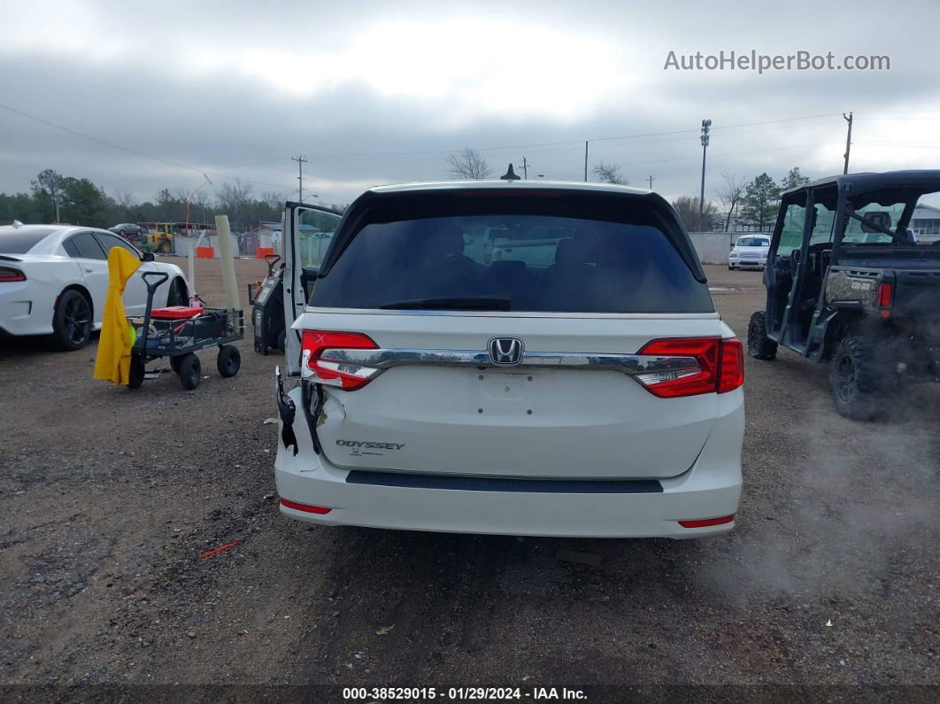 2019 Honda Odyssey Ex-l White vin: 5FNRL6H72KB038126