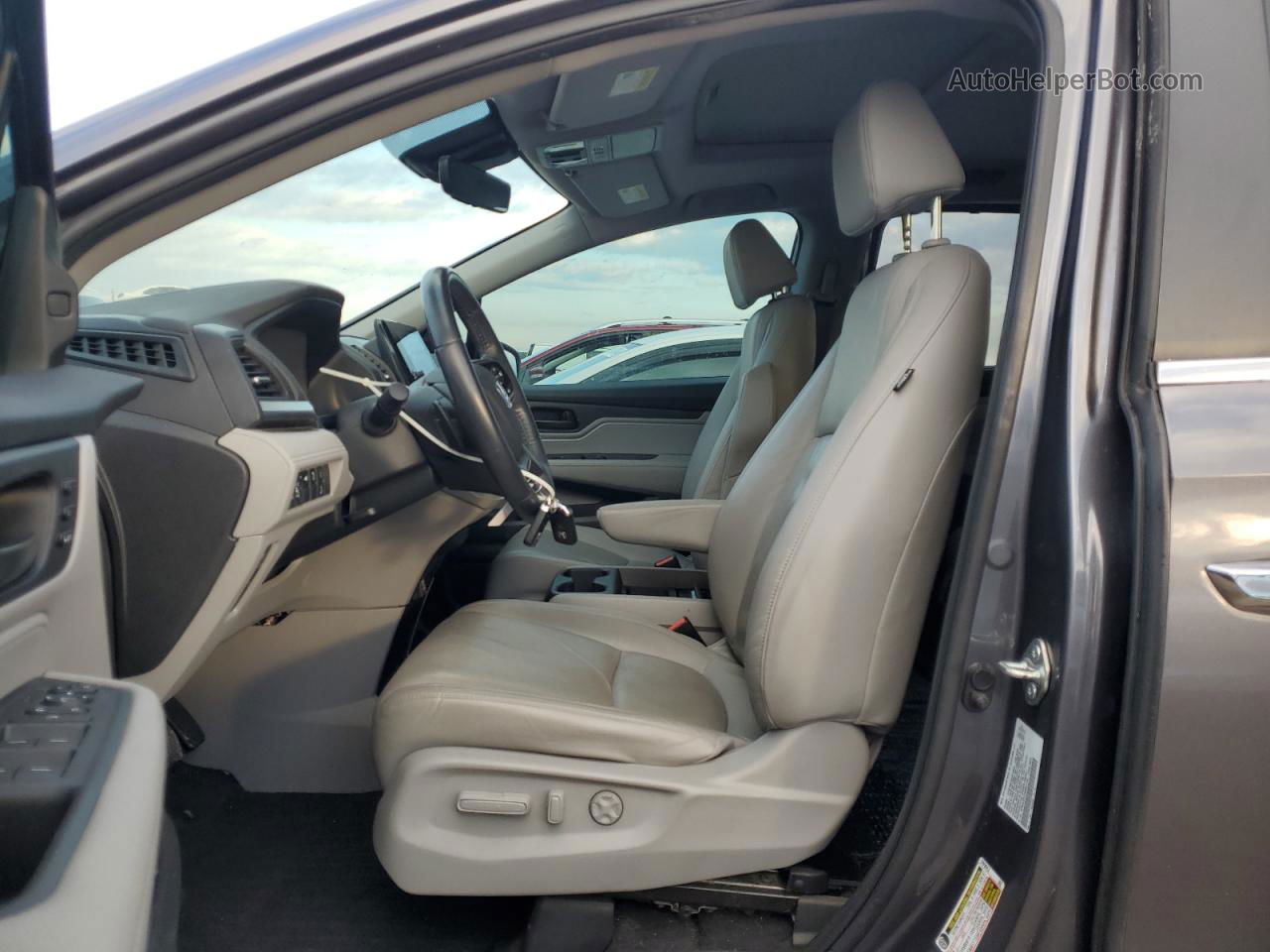 2019 Honda Odyssey Exl Gray vin: 5FNRL6H72KB041740