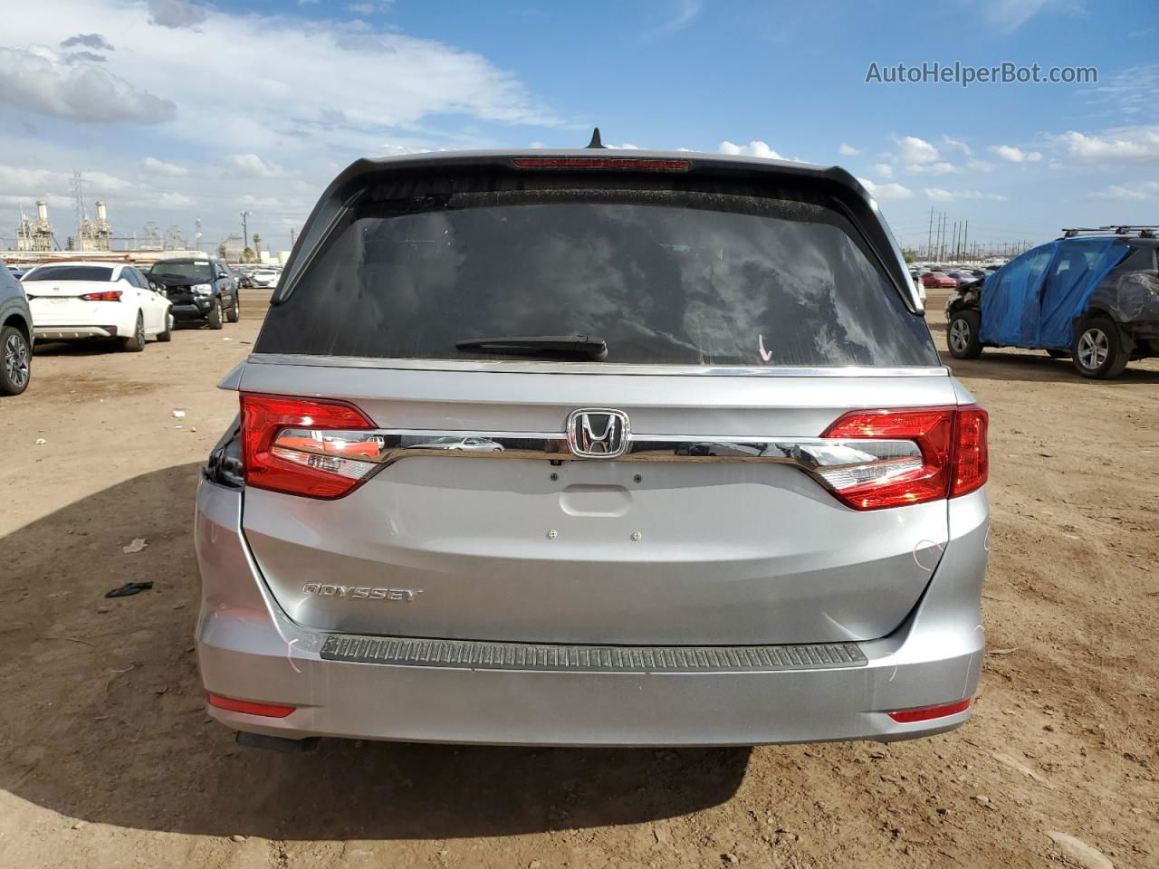 2019 Honda Odyssey Exl Silver vin: 5FNRL6H72KB115674