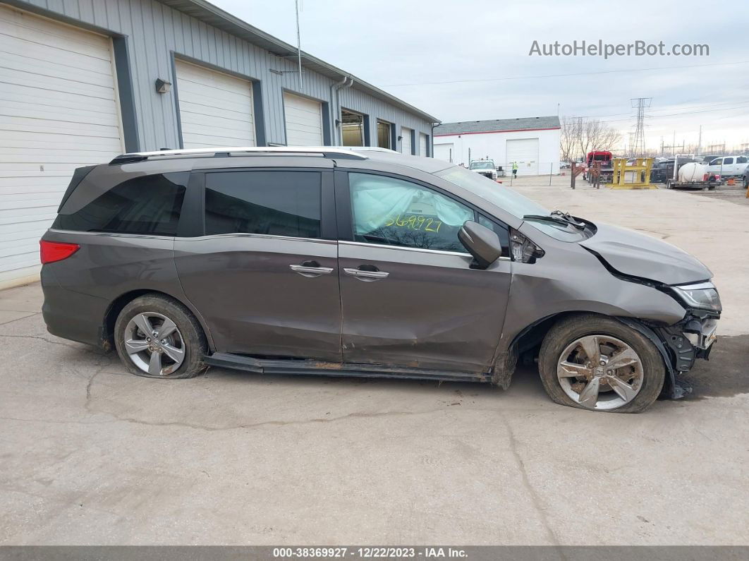 2020 Honda Odyssey Ex-l/ex-l W/navi   Res Brown vin: 5FNRL6H72LB020629