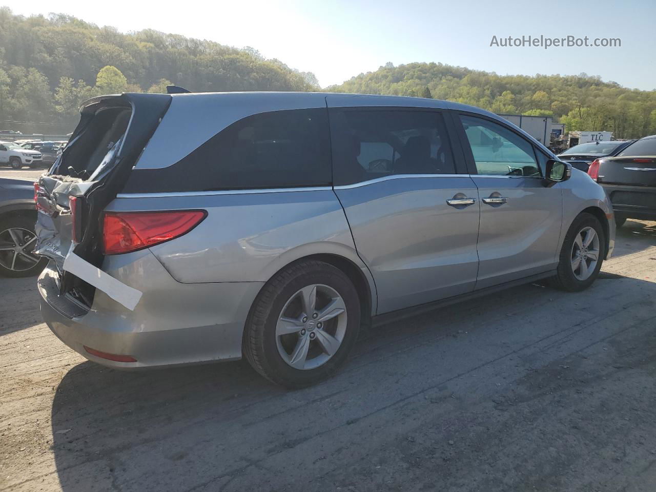 2020 Honda Odyssey Exl Silver vin: 5FNRL6H72LB041318