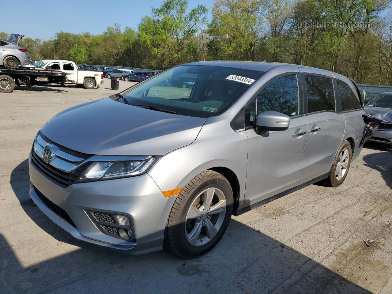 2020 Honda Odyssey Exl Silver vin: 5FNRL6H72LB041318