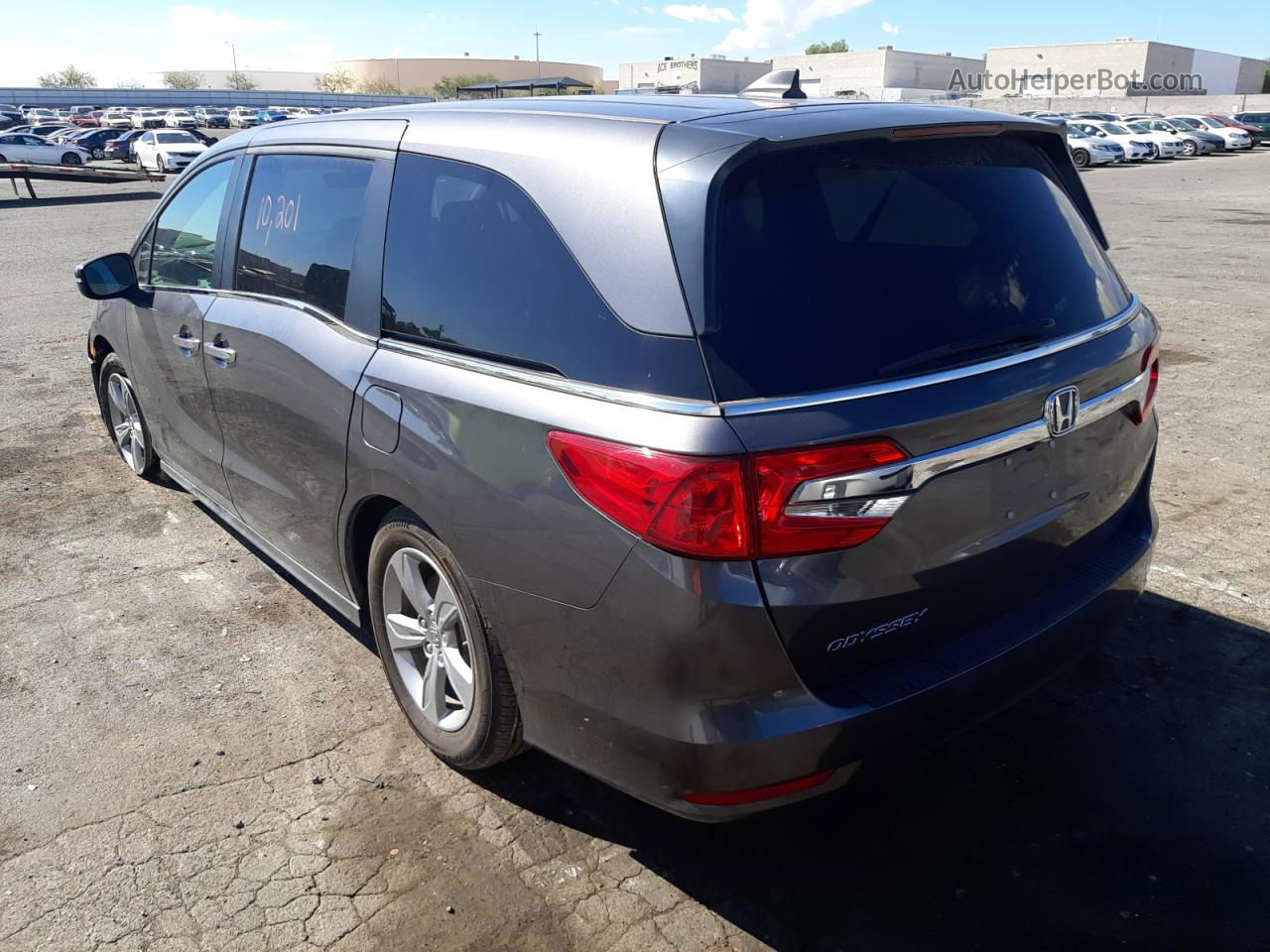 2020 Honda Odyssey Exl Charcoal vin: 5FNRL6H72LB043263