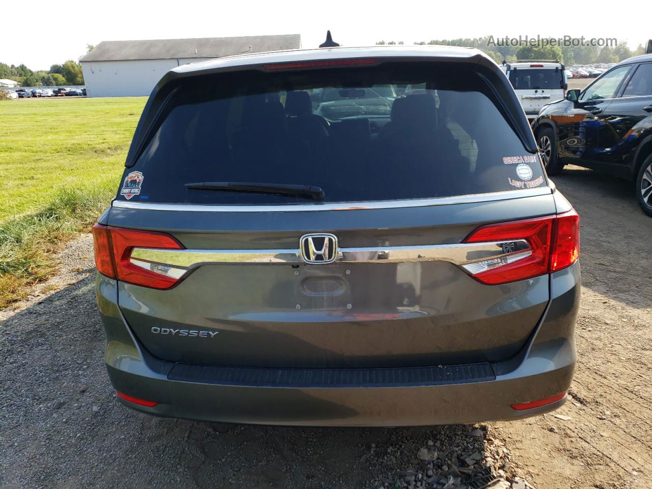 2020 Honda Odyssey Exl Gray vin: 5FNRL6H72LB048141