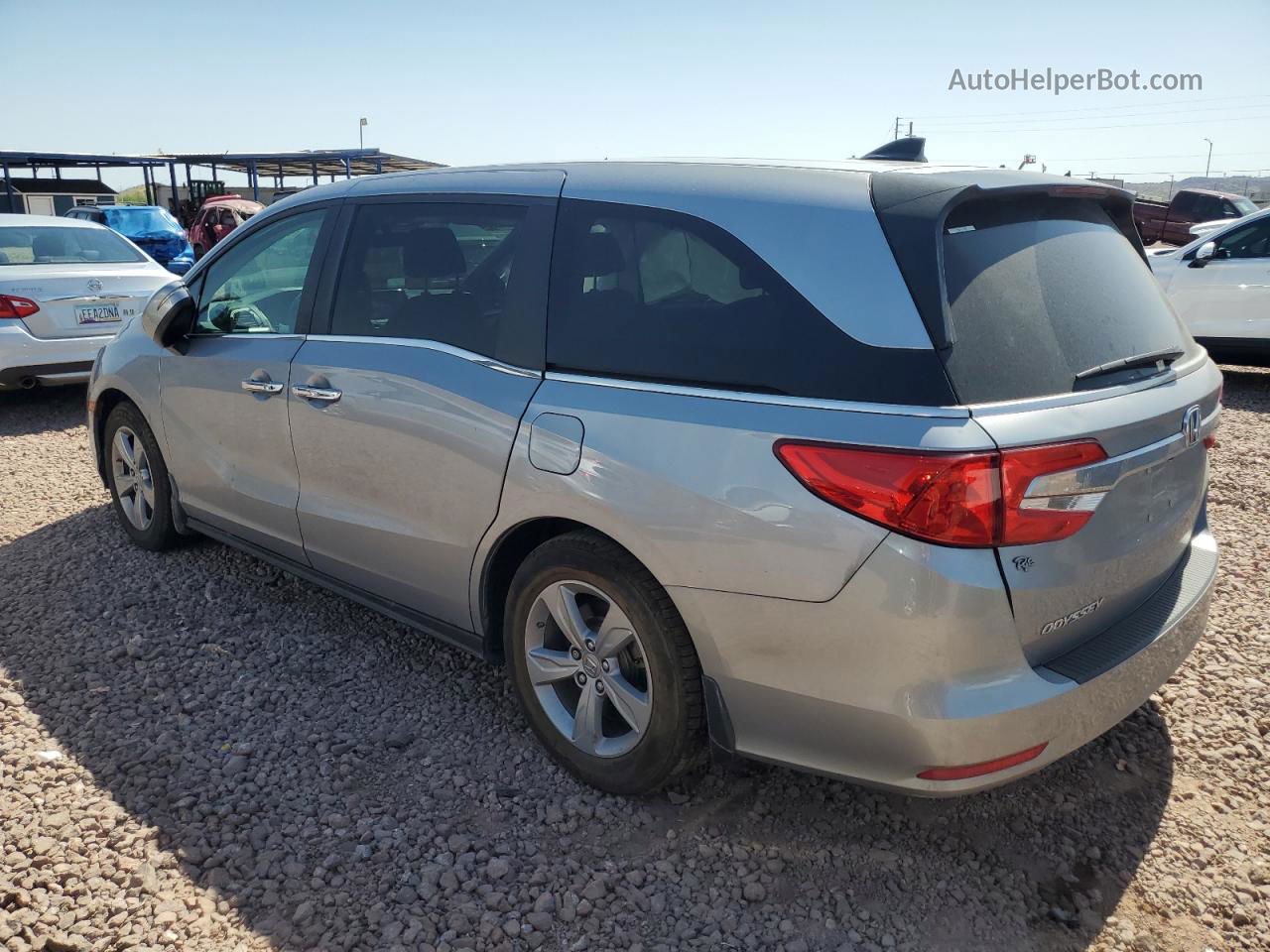 2020 Honda Odyssey Exl Silver vin: 5FNRL6H72LB053646