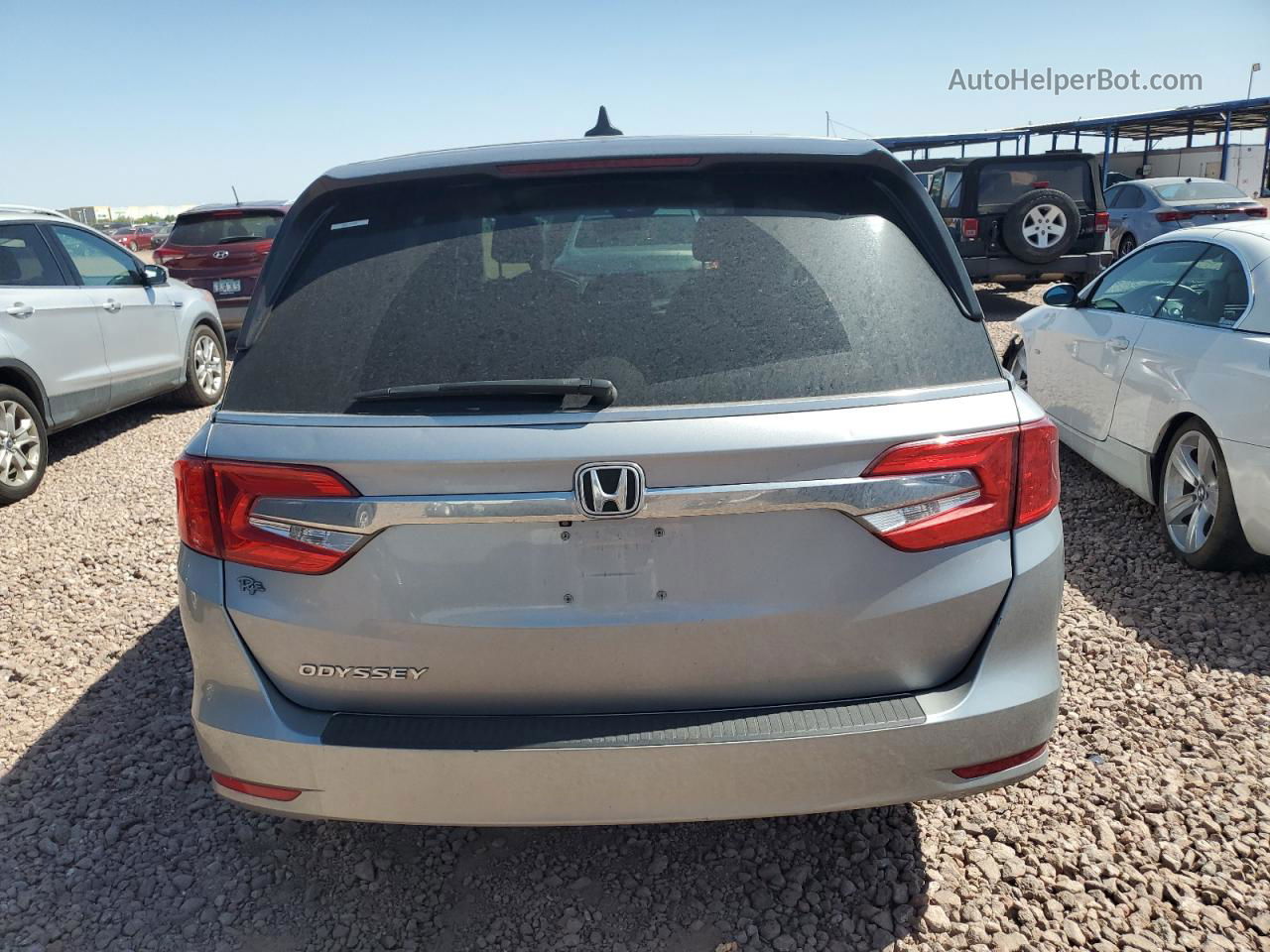 2020 Honda Odyssey Exl Серебряный vin: 5FNRL6H72LB053646