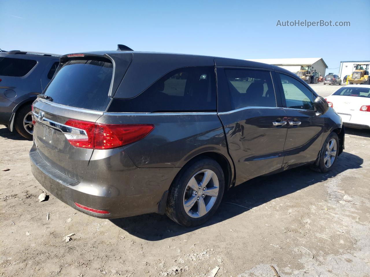 2020 Honda Odyssey Exl Tan vin: 5FNRL6H72LB055851