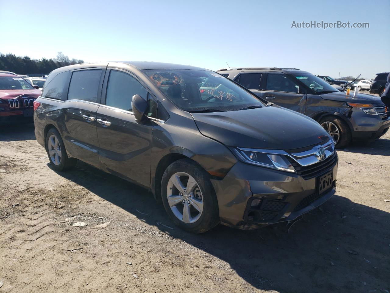 2020 Honda Odyssey Exl Tan vin: 5FNRL6H72LB055851