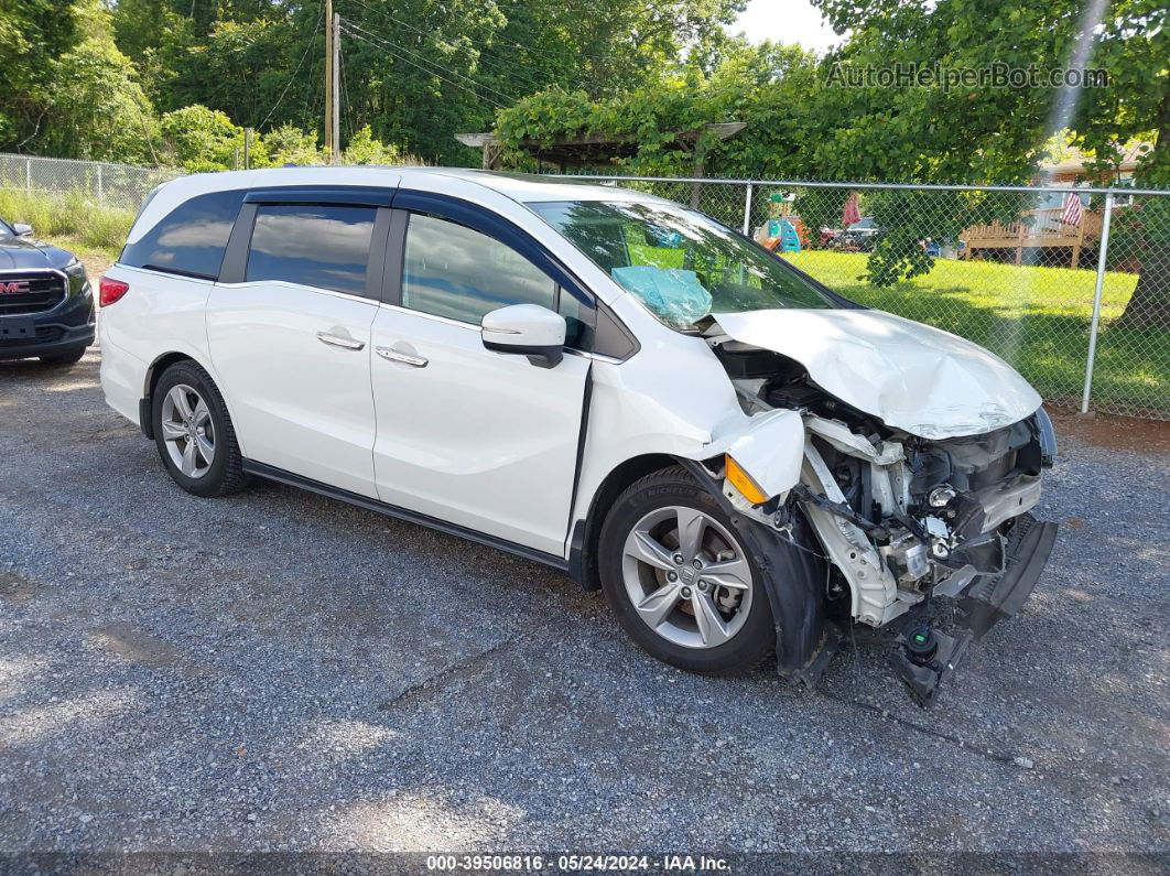 2020 Honda Odyssey Ex-l/ex-l W/navi   Res White vin: 5FNRL6H72LB067630