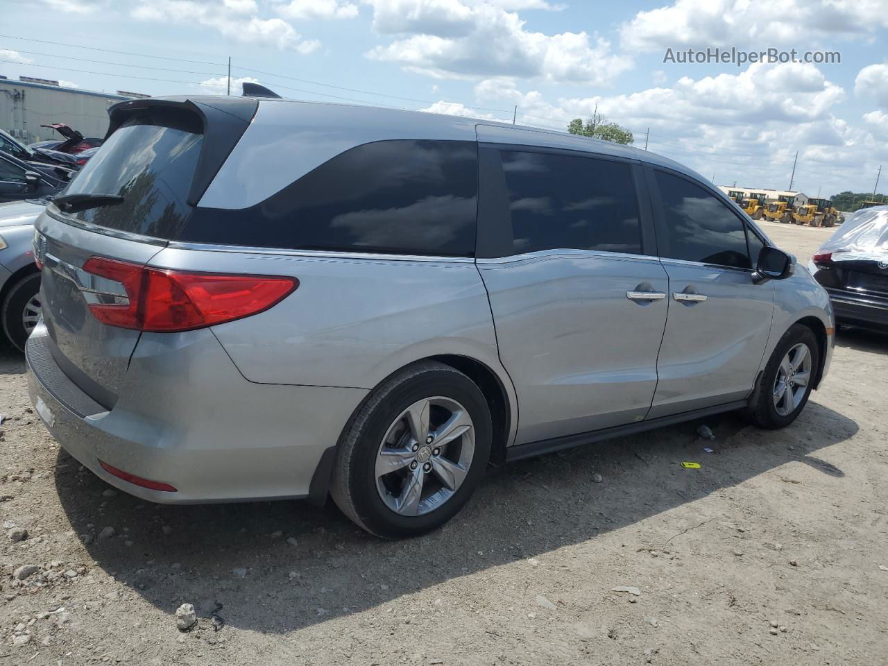 2020 Honda Odyssey Exl Gray vin: 5FNRL6H72LB072889