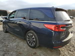 2021 Honda Odyssey Exl Blue vin: 5FNRL6H72MB001421