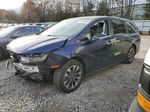 2021 Honda Odyssey Exl Blue vin: 5FNRL6H72MB001421