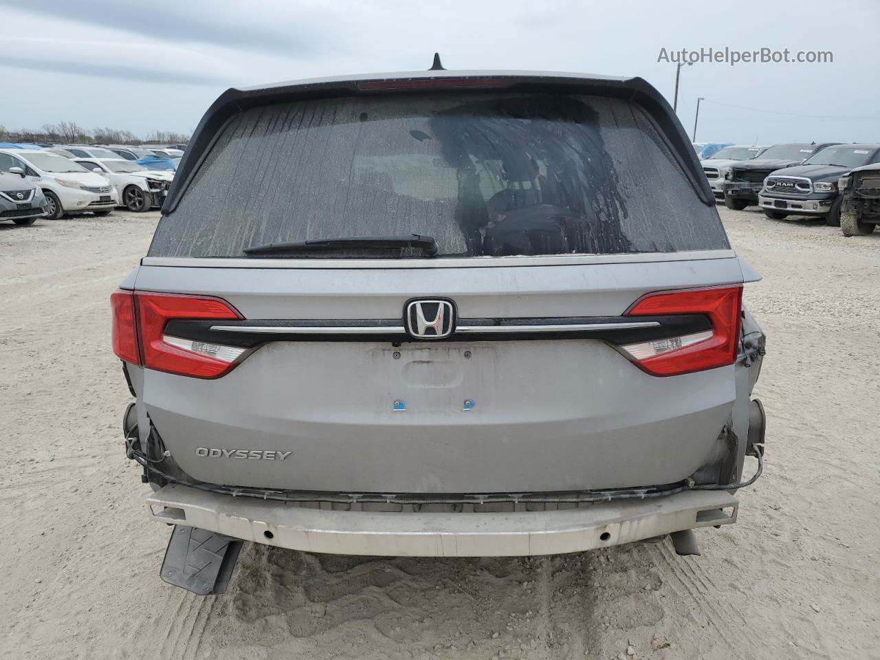 2021 Honda Odyssey Exl Silver vin: 5FNRL6H72MB022155