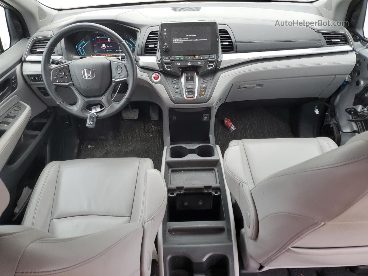 2021 Honda Odyssey Exl Серебряный vin: 5FNRL6H72MB022155