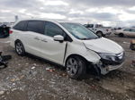 2019 Honda Odyssey Exl White vin: 5FNRL6H73KB039950