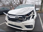 2019 Honda Odyssey Ex-l White vin: 5FNRL6H73KB052102